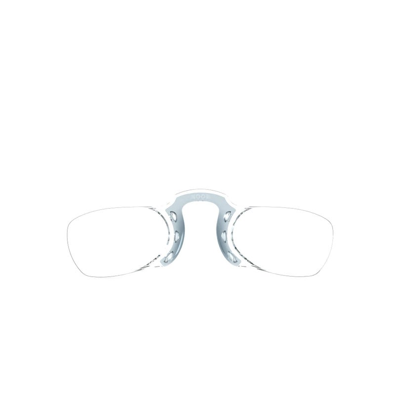 NOOZ Armless Reading Glasses for Women & Men â€“ Ultra-Lightweight 6g - Presbyopia Readers with Keychain Case - Rectangular - Silver - 1,5 - Image 4